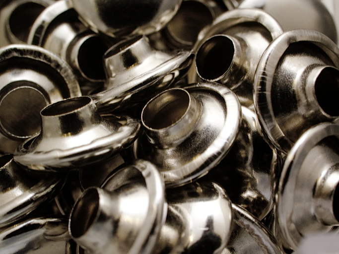 No Sew Snap Press metal rivets.